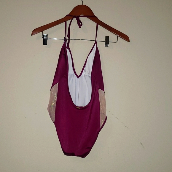 New VS Pink One Piece Swimsuit Magenta color - Picture 8 of 8